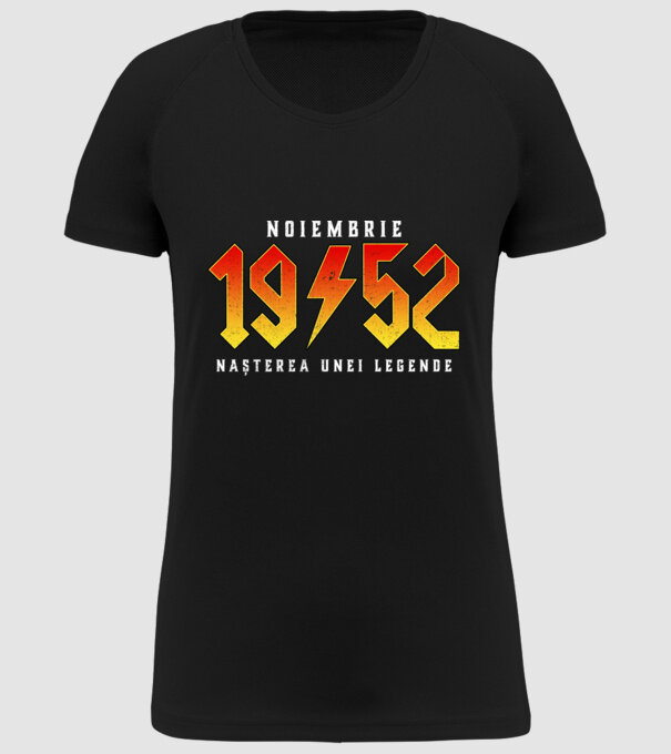 Noiembrie - 1952 - nașterea unei legende model negru pe tricou