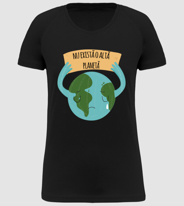 nu există o altă planetă model negru pe tricou