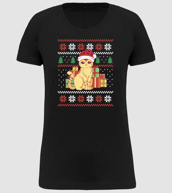 Pisici model negru pe tricou