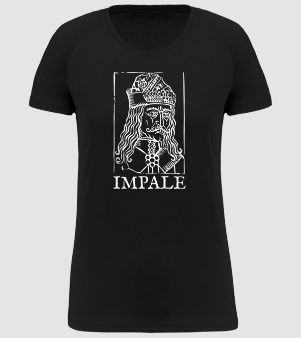 România Dracula 2 model negru pe tricou