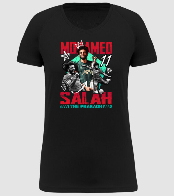 Salah tribute model negru pe tricou
