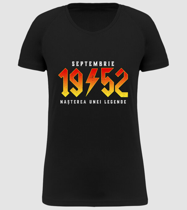 Septembrie - 1952 - nașterea unei legende model negru pe tricou