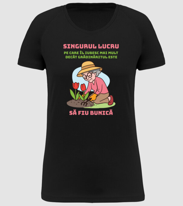 Singurul lucru model negru pe tricou