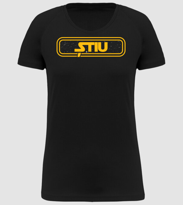 Starwars couple shirt model negru pe tricou