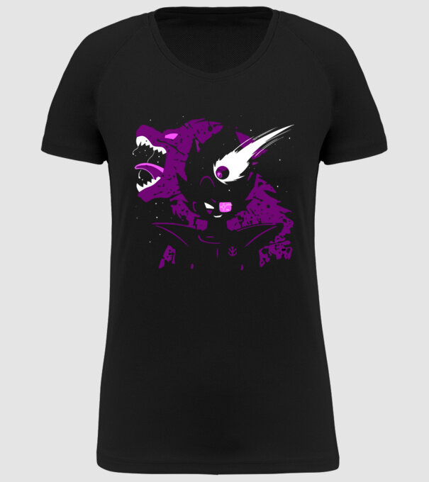 vegeta monkey dragonball model negru pe tricou
