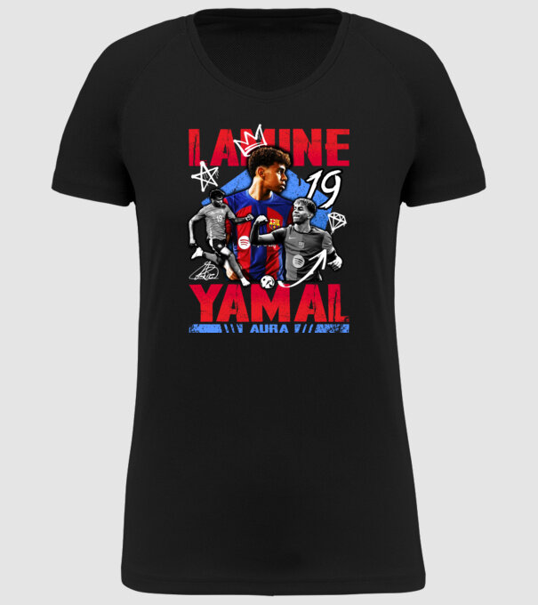 Yamal tribute model negru pe tricou