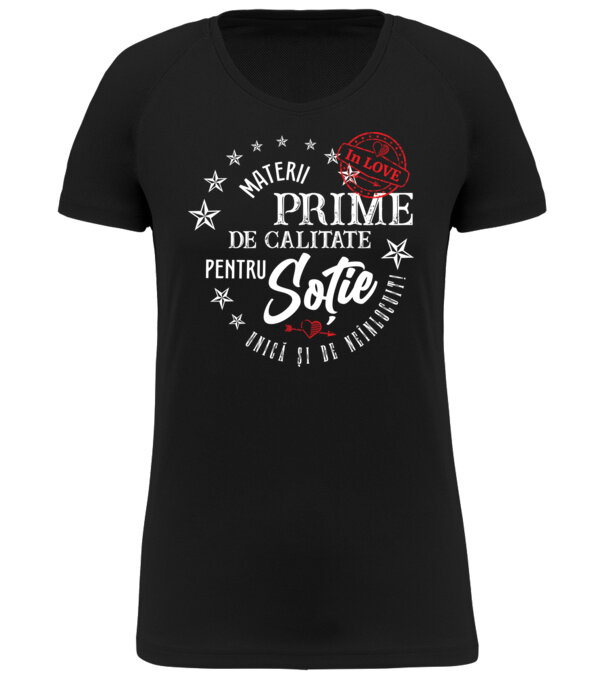  model  pe tricou