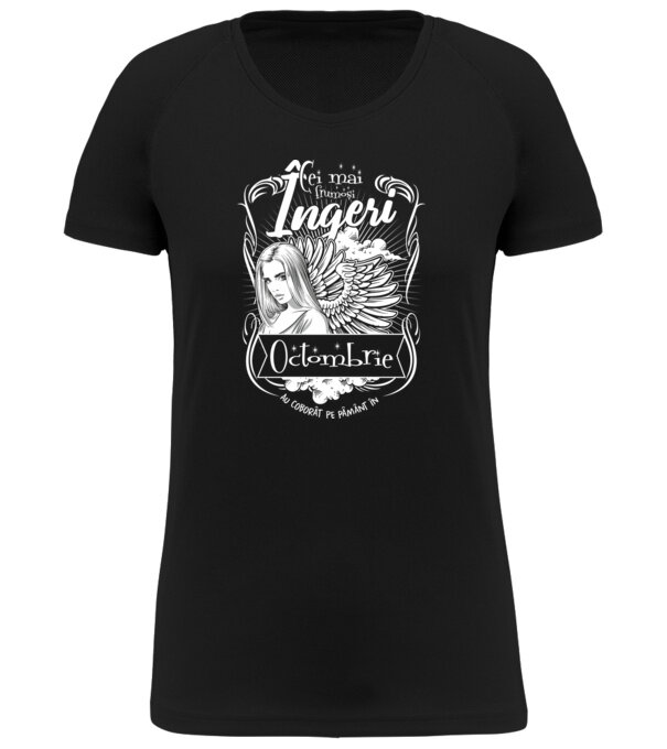  model  pe tricou