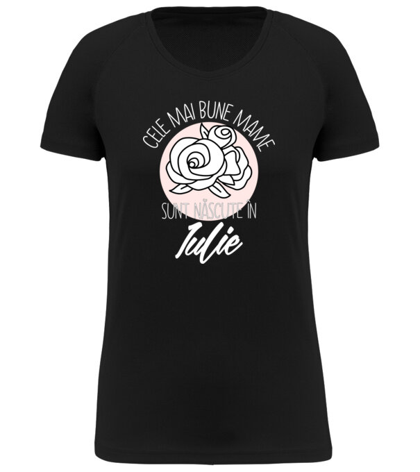  model  pe tricou