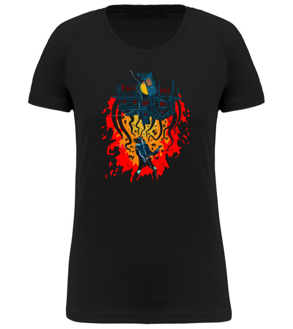 model  pe tricou
