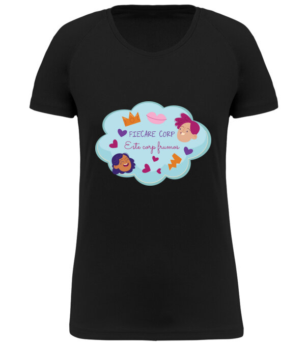  model  pe tricou