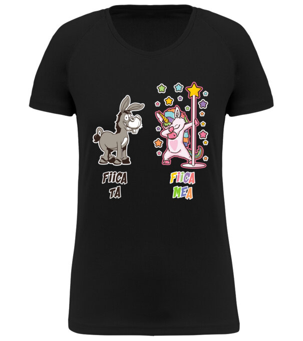  model  pe tricou