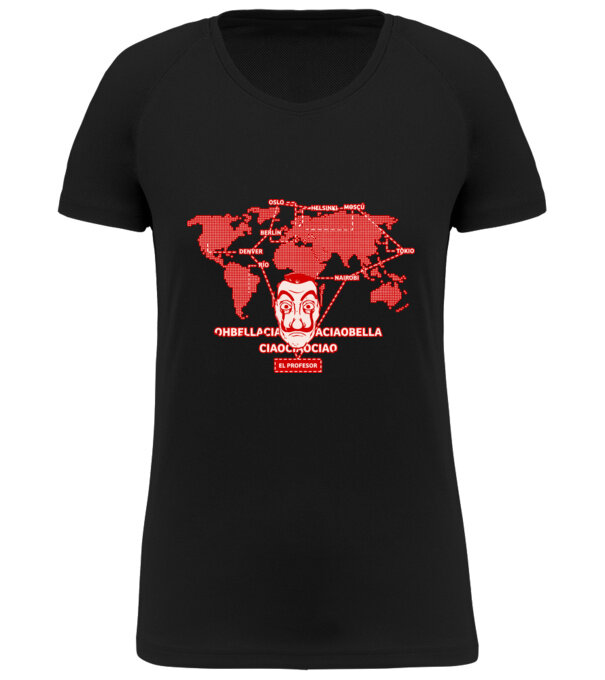  model  pe tricou
