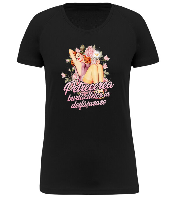  model  pe tricou