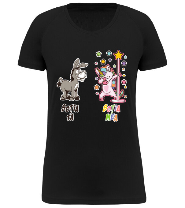  model  pe tricou