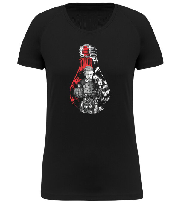  model  pe tricou
