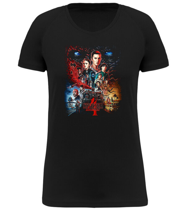  model  pe tricou