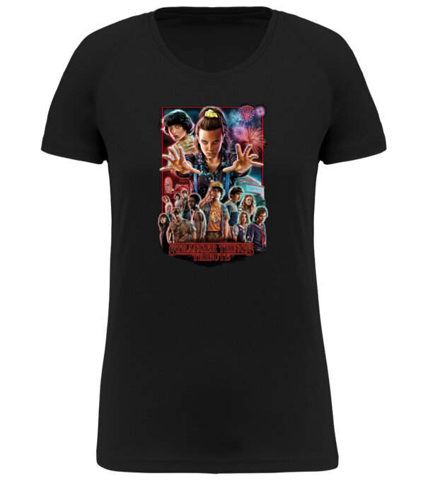  model  pe tricou