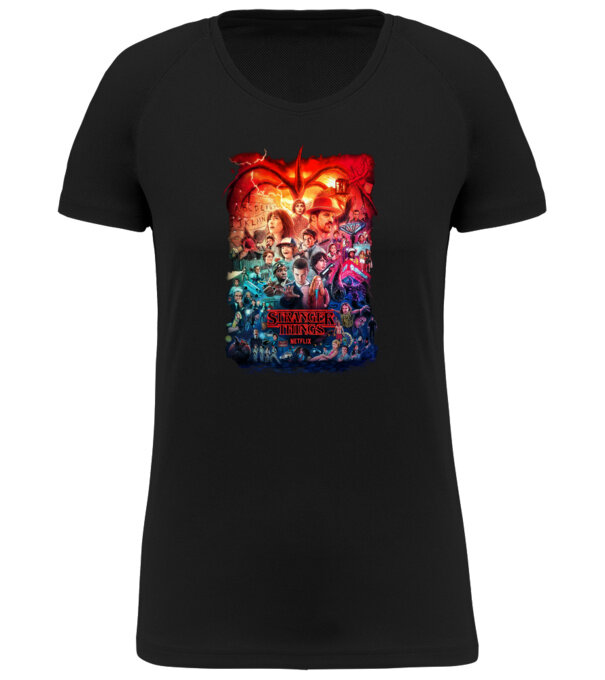  model  pe tricou