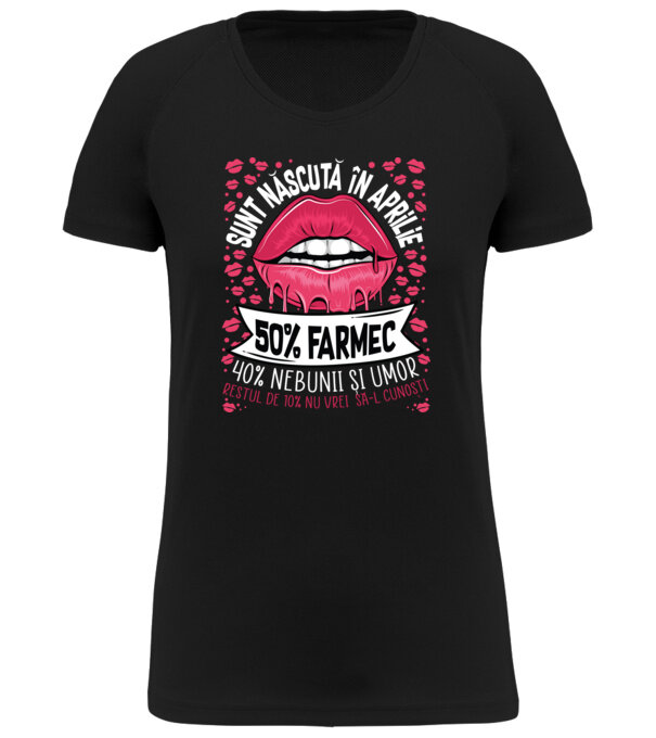  model  pe tricou