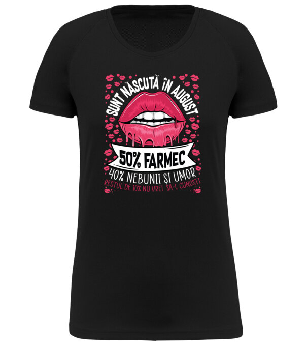  model  pe tricou