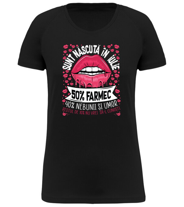  model  pe tricou