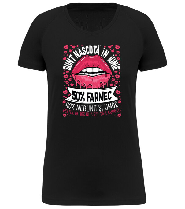  model  pe tricou