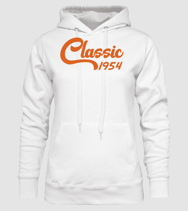 1954 Classic model alb pe tricou