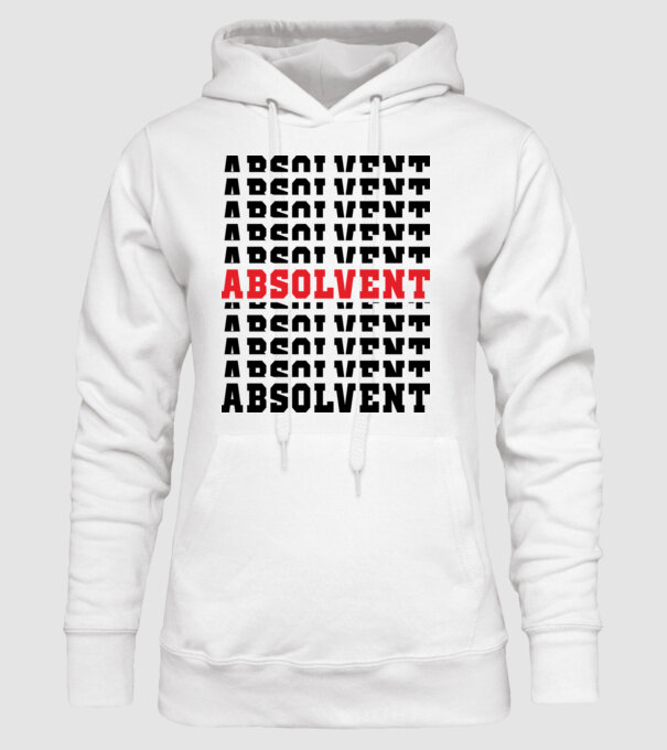 absolvent 2022 model alb pe tricou