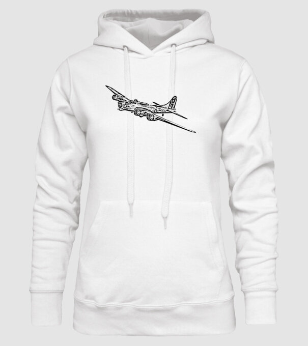 Avioane model alb pe tricou