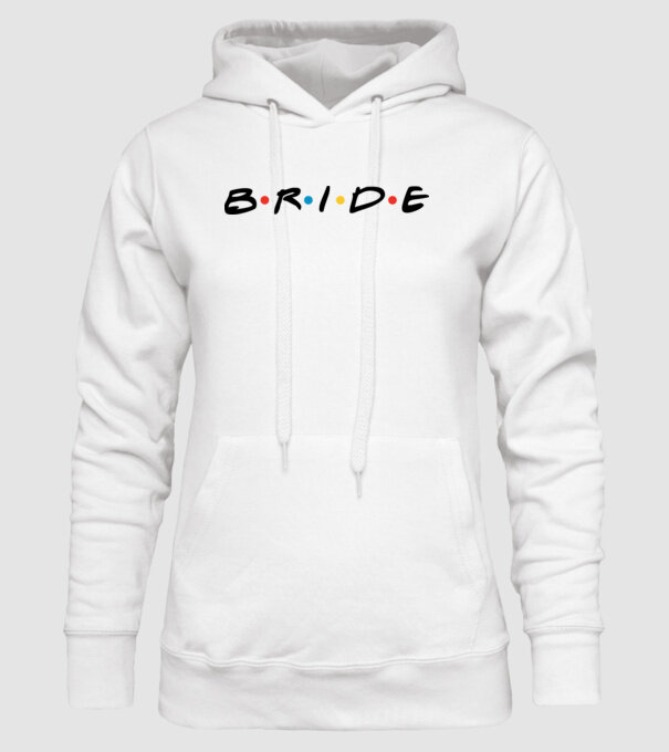 Bride Friends style drk model alb pe tricou