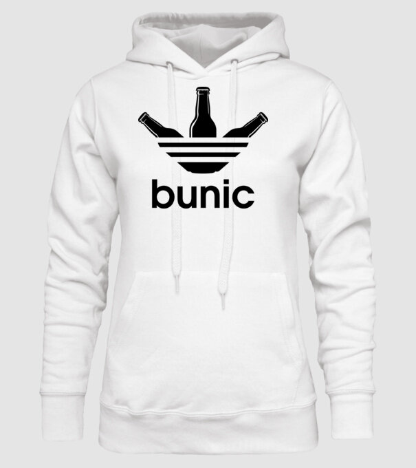 Bunicdidas model alb pe tricou
