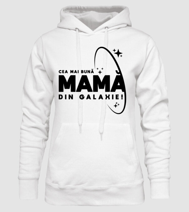 Cea mai bună bunică din Galaxie! model alb pe tricou