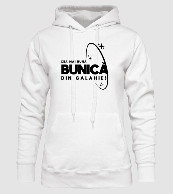 Cea mai bună mamă din Galaxie! model alb pe tricou