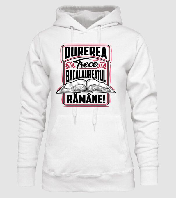 Durerea trece_bacalaureatul rămâne model alb pe tricou