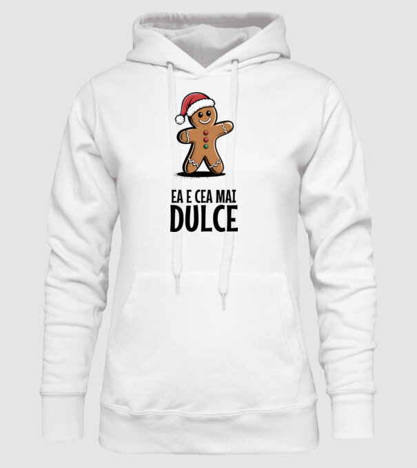 Ea e cea mai dulce alb model alb pe tricou