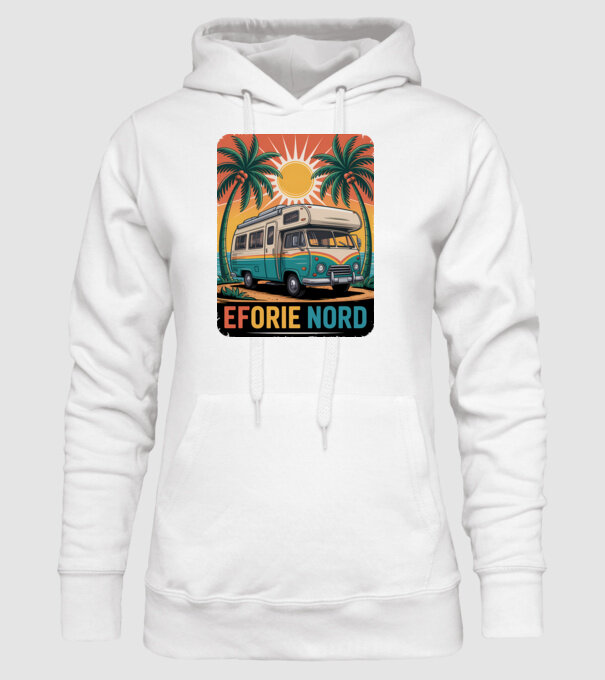 Eforie Nord model alb pe tricou