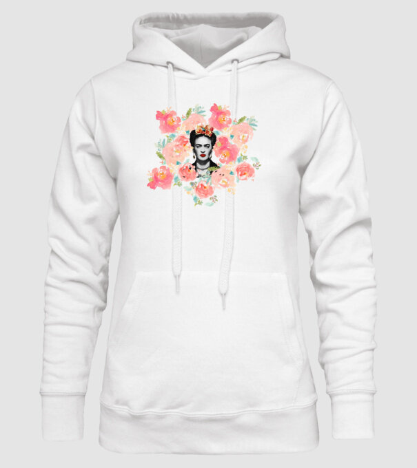 Frida Kahlo 2 model alb pe tricou