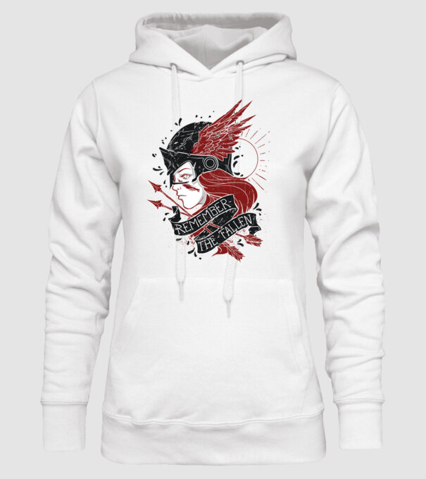 Graffiti model alb pe tricou