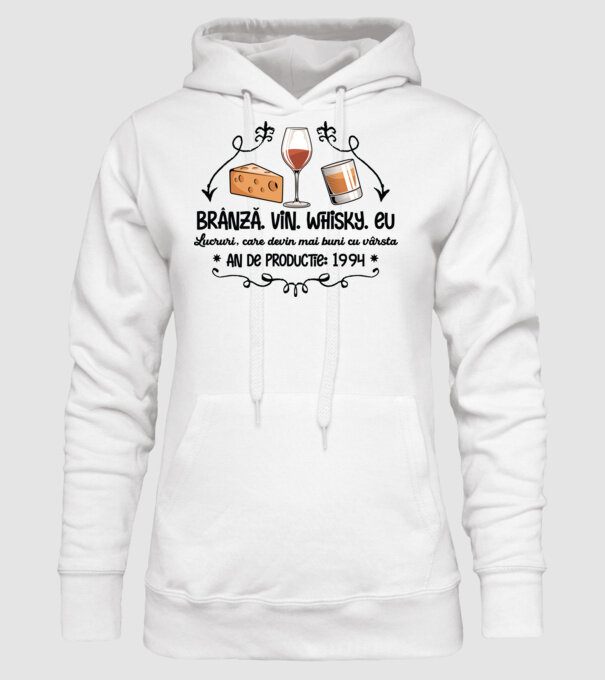 Lucruri, care devin mai buni cu vârsta 1994 30 de ani model alb pe tricou
