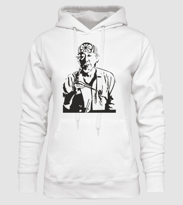 Miyagi cobra kai model alb pe tricou