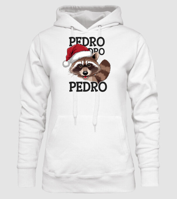 Pedro pedro xmas model alb pe tricou