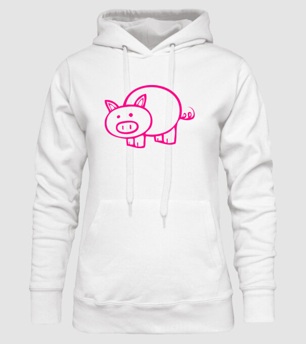 purcel model alb pe tricou