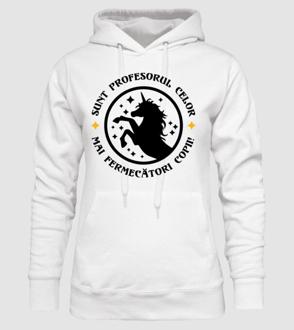 Sunt profesorul celor mai fermecători copii model alb pe tricou