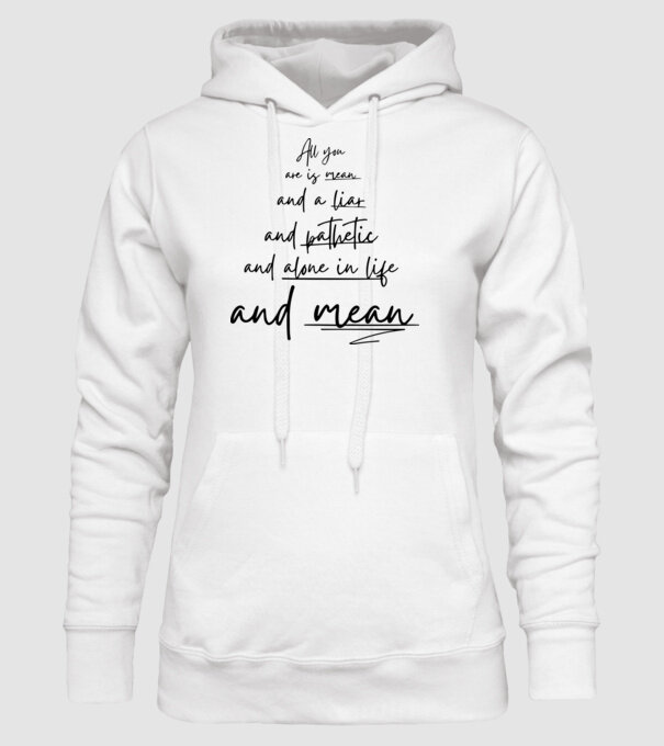 Taylor Swift all you model alb pe tricou