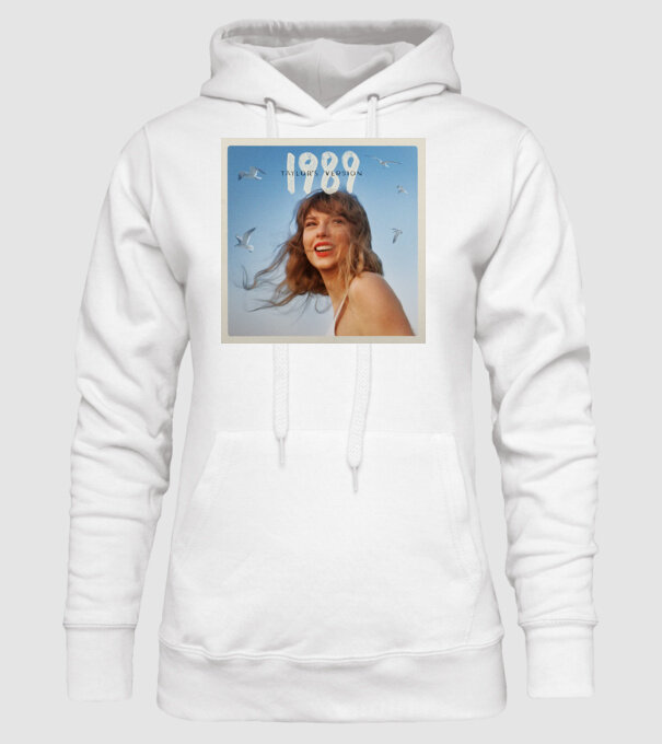 Taylor Swift cover model alb pe tricou
