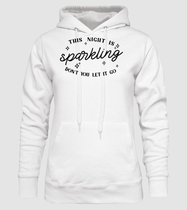 Taylor Swift This night is sparkling model alb pe tricou