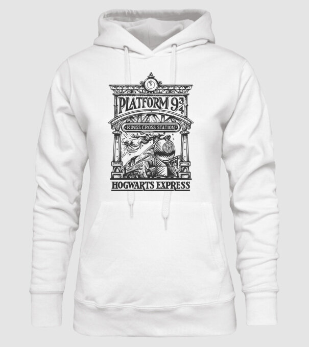 Trenuri model alb pe tricou