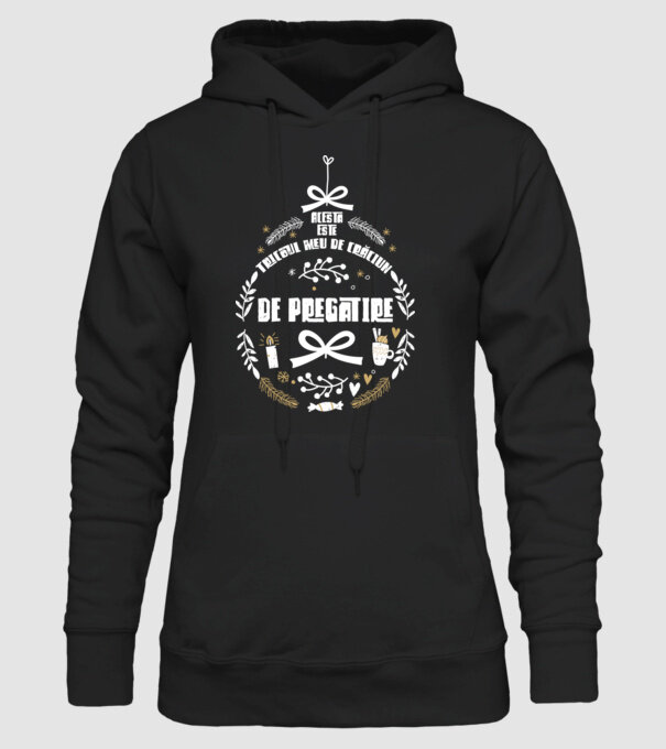 acesta este tricoul meu de Crăciun_de pregătire model negru pe tricou