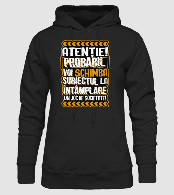 Atenție, probabil voi schimba subiectul la întâmplare pe șah model negru pe tricou